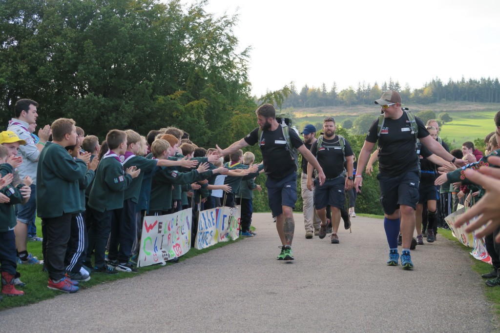 Cubs welcome Walking with the Wounded